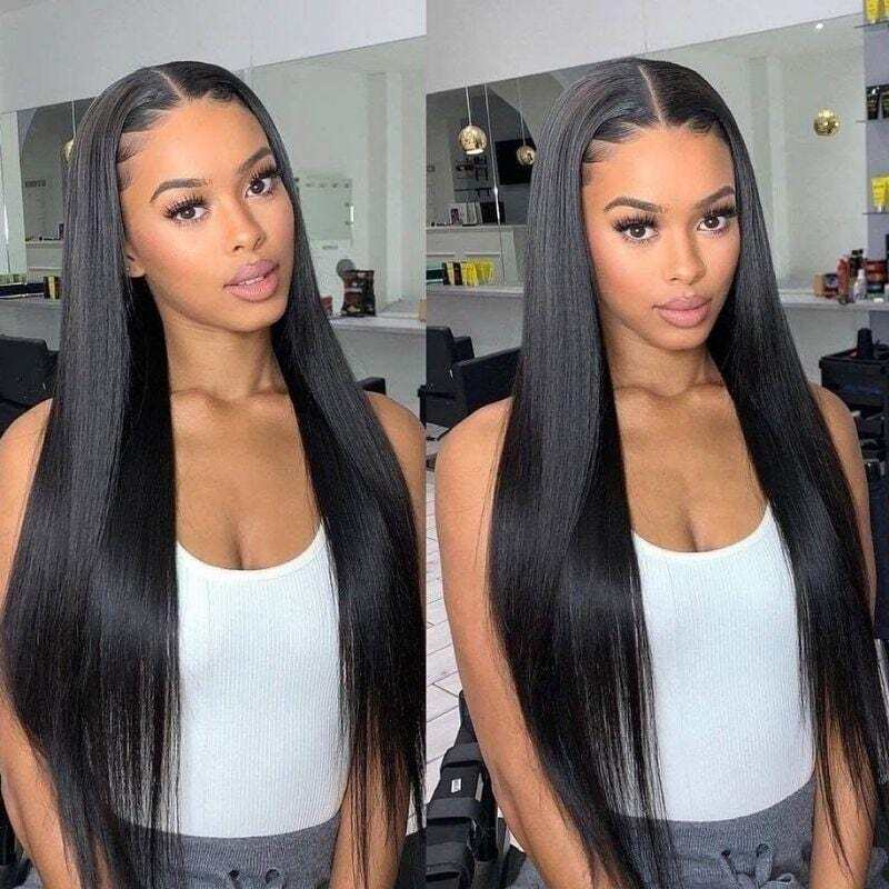 Chic Luxe Hair Glueless Undetectable Full Lace Front Straight Long Wig | 100% Human Hair