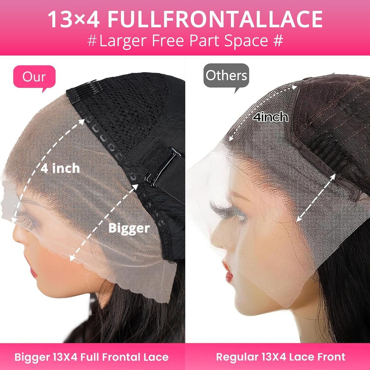 Chic Luxe Hair Glueless Undetectable Full Lace Front Straight Long Wig | 100% Human Hair