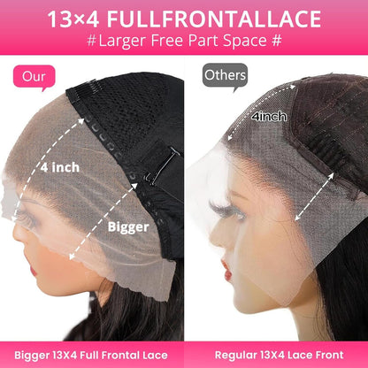 Chic Luxe Hair Glueless Undetectable Full Lace Front Straight Long Wig | 100% Human Hair