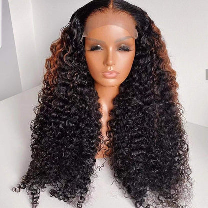 Chic Luxe Hair Glueless Curly Full Lace Front Wig | Long/Short | P30 Ombre | 100% Human Hair