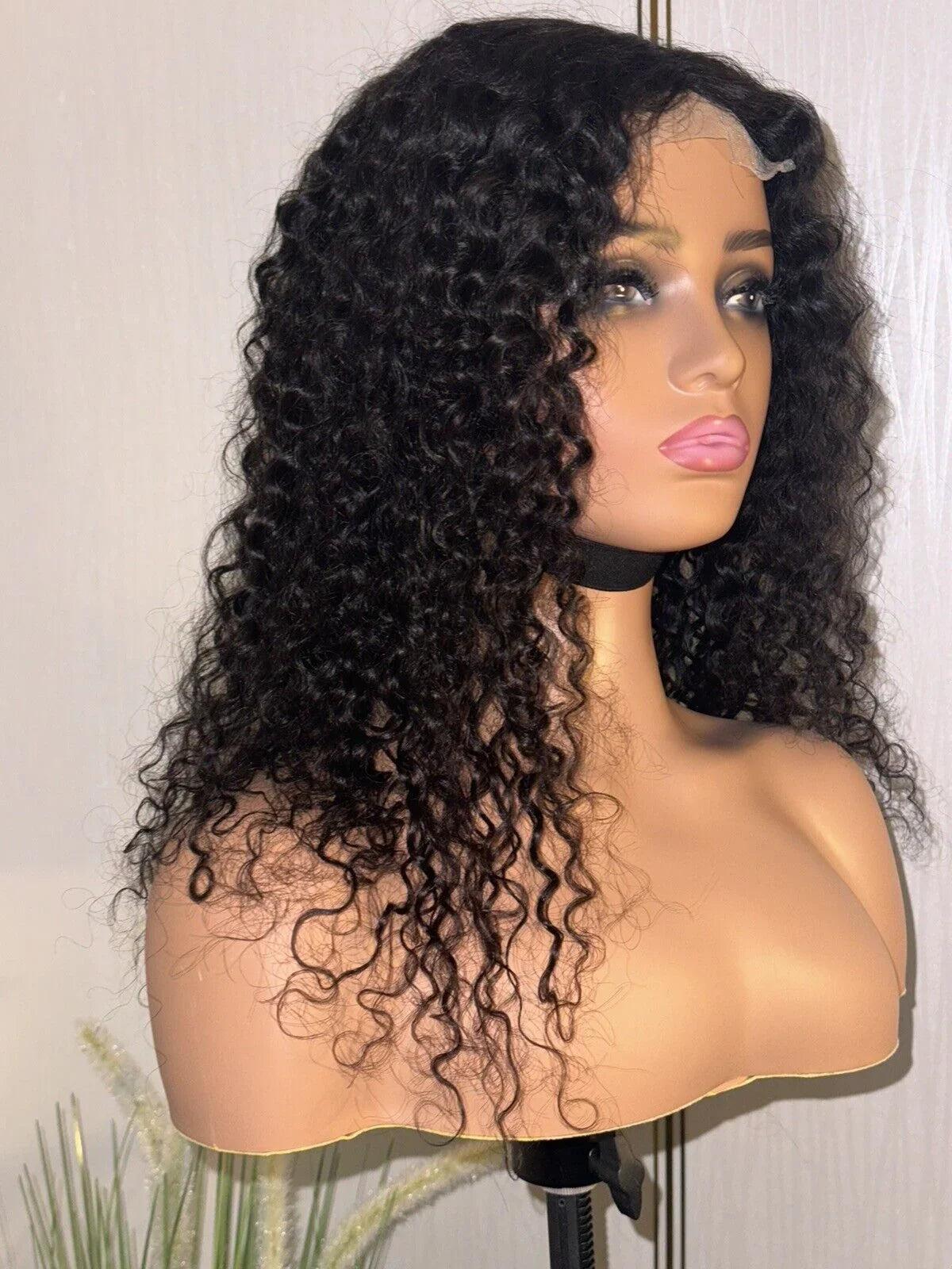 Chic Luxe Hair Full Lace Front Curly Wig | Short/Long | Glueless | 100% Human Hair