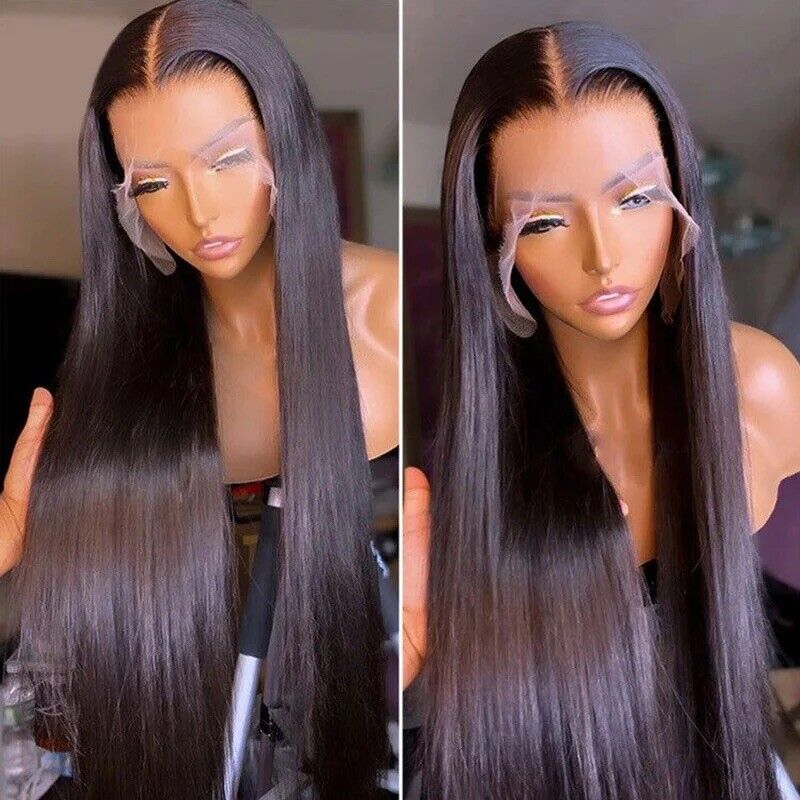 Chic Luxe Hair Glueless Undetectable Full Lace Front Straight Long Wig | 100% Human Hair