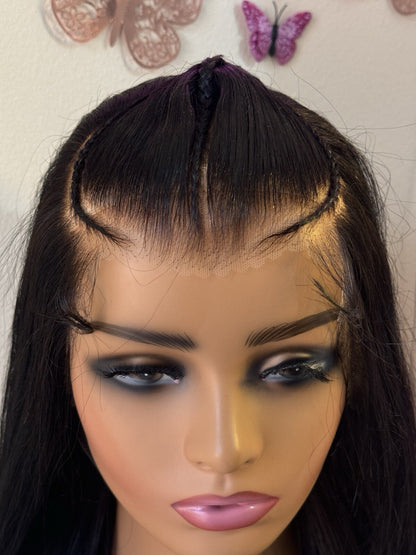 Chic Luxe Hair Ready To Wear Pre-Styled Glueless Lace Front Bone Straight Wig | 100% Human Hair