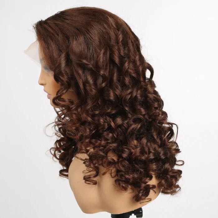 Chic Luxe Hair Glueless Funmi Spiral Curly Full Lace Front Long Wig | 100% Human Hair