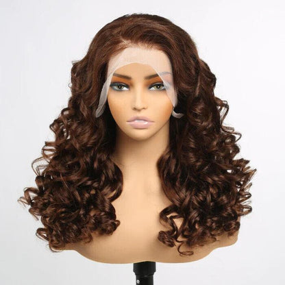 Chic Luxe Hair Glueless Funmi Spiral Curly Full Lace Front Long Wig | 100% Human Hair