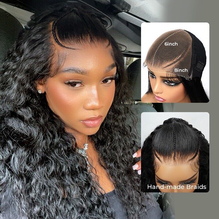 Chic Luxe Hair Glueless Pre-Cut Lace Front Pre-Styled Wear Go Curly Wig | 100% Human Hair