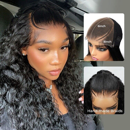 Chic Luxe Hair Glueless Pre-Cut Lace Front Pre-Styled Wear Go Curly Wig | 100% Human Hair