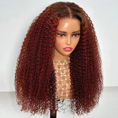 Human Hair Wigs Women Glueless Wear and Go Lace Front Afro Kinky  Wig