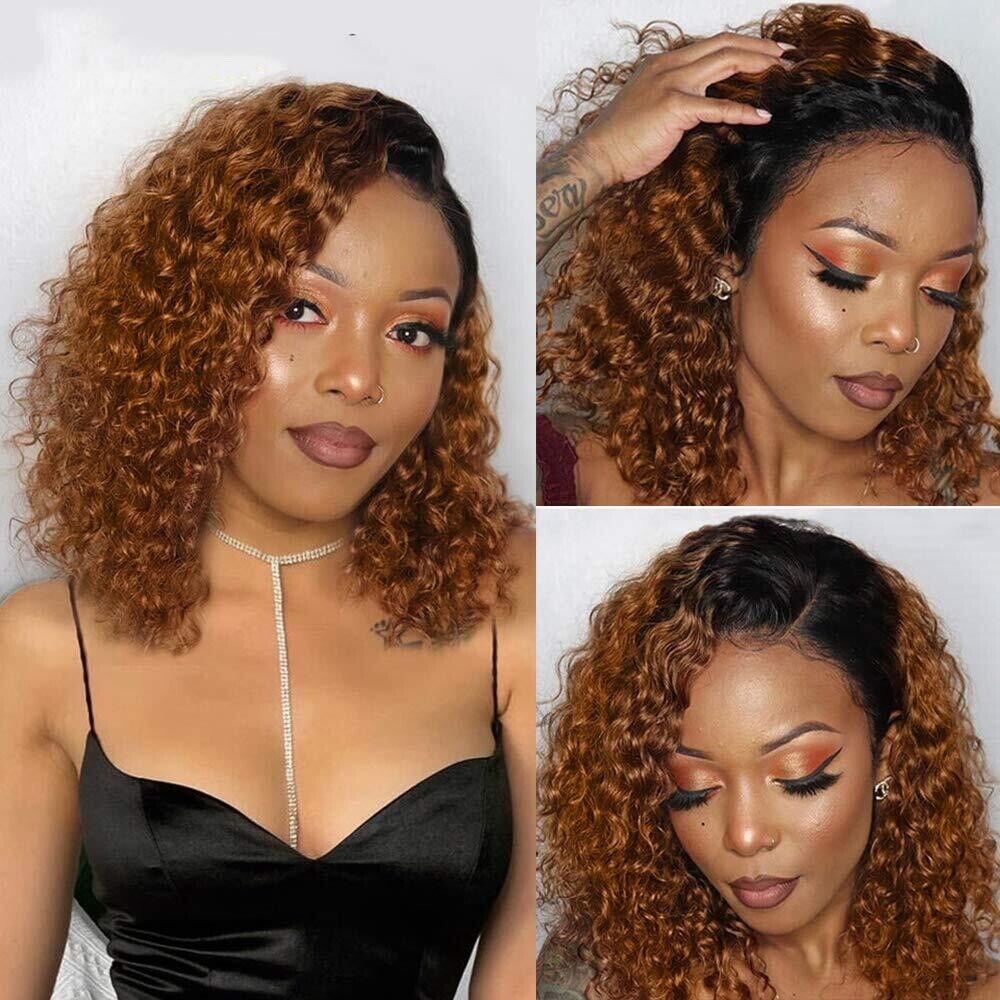 Chic Luxe Hair Glueless Curly Wear and Go Lace Front Short Wig | 100% Human Hair