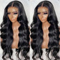 Chic Luxe Hair Full Lace Front Wavy Long Wig | Crystal/Invisible Lace | 100% Human Hair