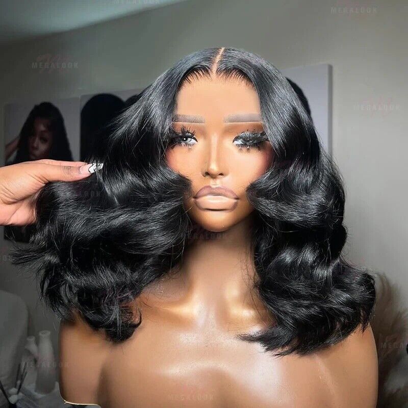 Glueless Lace Front Straight Wear And Go Human Hair Wig
