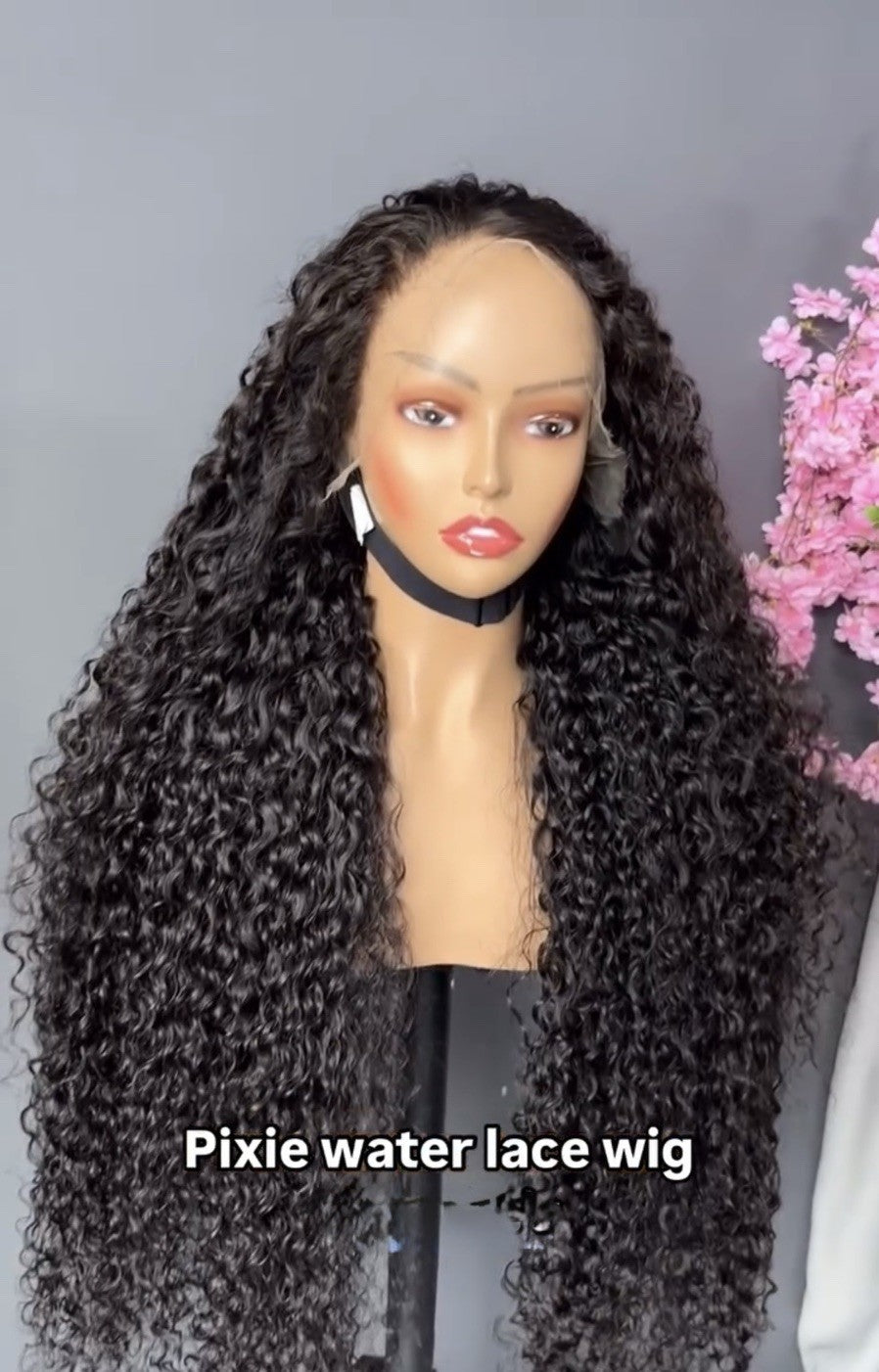 ChicLuxe Hair Vietnamese Lace Front Pixie Water Curly Glueless Wig | 100% Vietnamese Hair | 300%