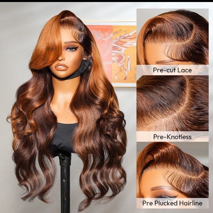 Chic Luxe Hair Vietnamese Full Lace Front Pre-Styled Customised Wavy Wig | 100% Vietnamese Hair | 250%