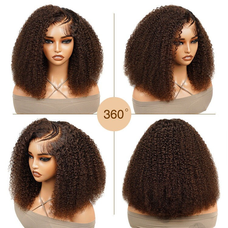 Chic Luxe Hair Glueless Pre-Styled Braided Lace Front Wear Go Curly Wig | 100% Human Hair