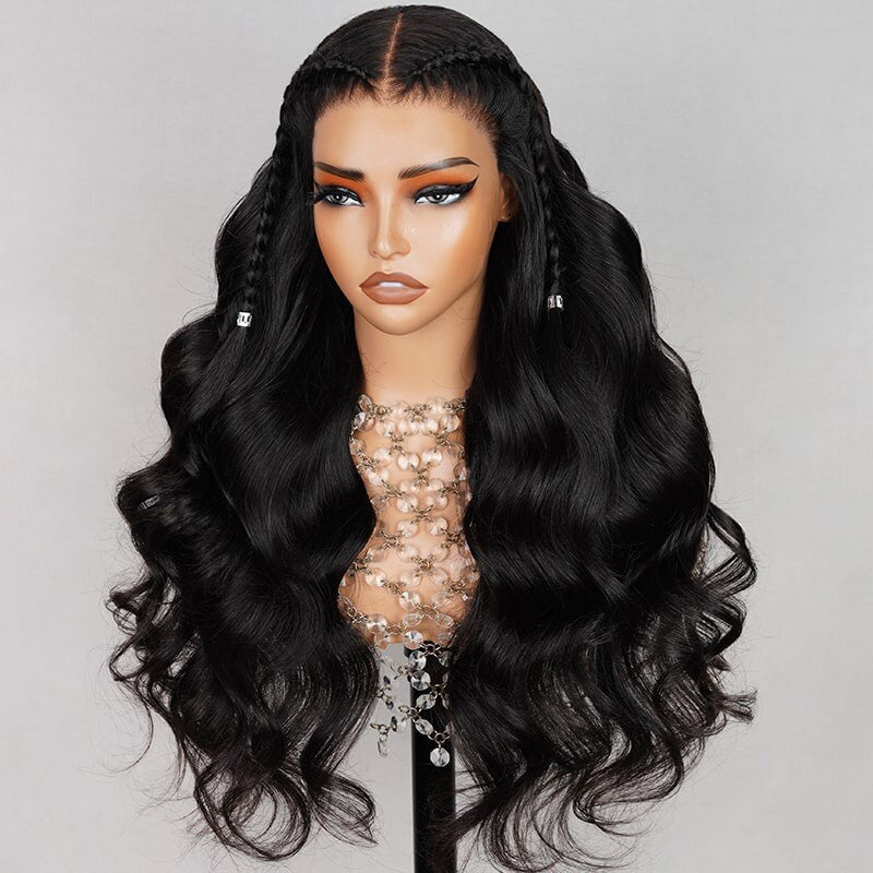Chic Luxe Hair Glueless Pre-Styled Wear Go Lace Front Wavy Wig | 100% Human Hair