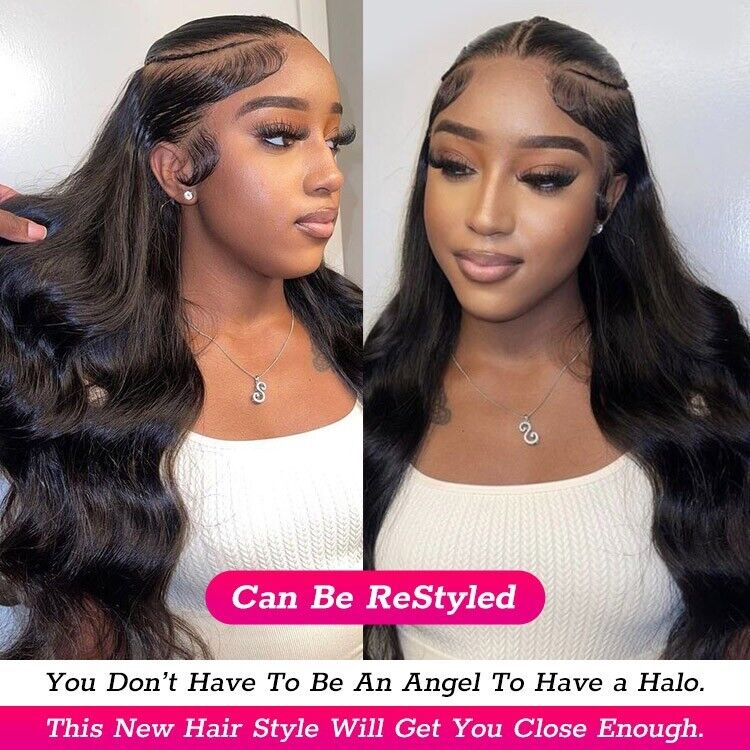 Chic Luxe Hair Glueless Pre-Cut Lace Front Straight Wear Go Long Wig | 100% Human Hair