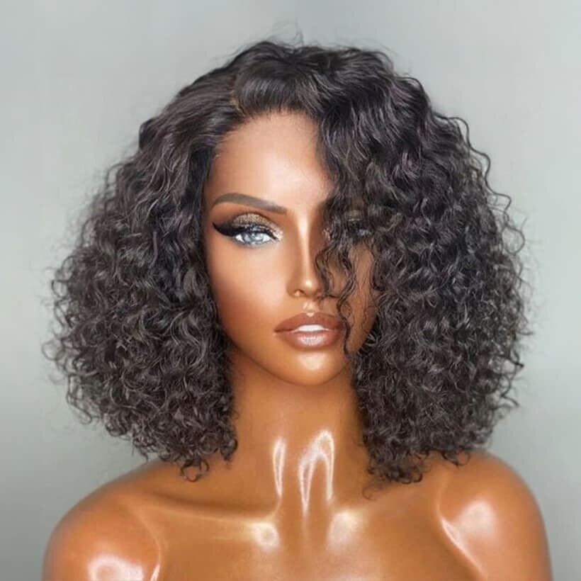 Chic Luxe Hair Glueless Lace Front Curly Short Wig | 100% Human Hair