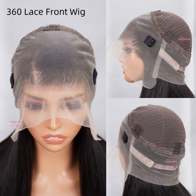 Chic Luxe Hair 360 Full Lace Front Glueless Remy Curly Long Wig | 100% Human Hair