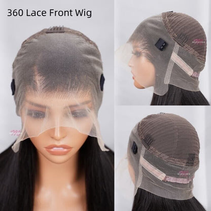 Chic Luxe Hair 360 Full Lace Front Glueless Remy Curly Long Wig | 100% Human Hair