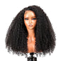 Human Hair Wigs Glueless Ready To Wear Natural Fluffy Curly Lace Front Women