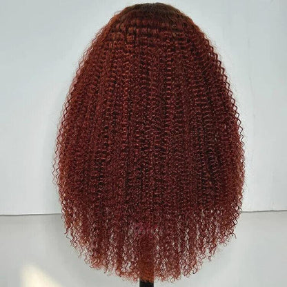 Human Hair Wigs Women Glueless Wear and Go Lace Front Afro Kinky  Wig