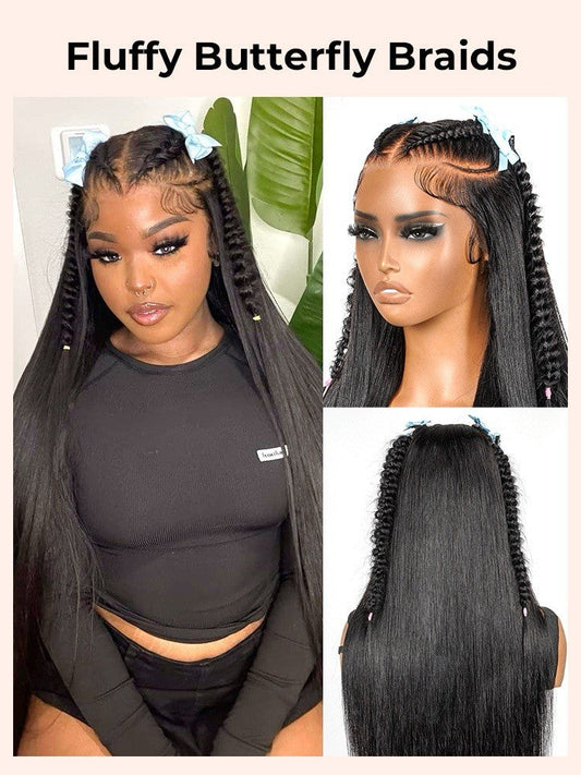 THE SAVANNAH
Butterfly Braids Silky Straight Melt Wig