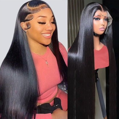 Chic Luxe Hair SDD Bone Silky Straight Lace Front Long Wig | 100% Human Hair | 250% Density
