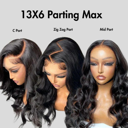 Chic Luxe Hair Glueless Full Lace Front Wavy Wig | Short/Long | 100% Human Hair