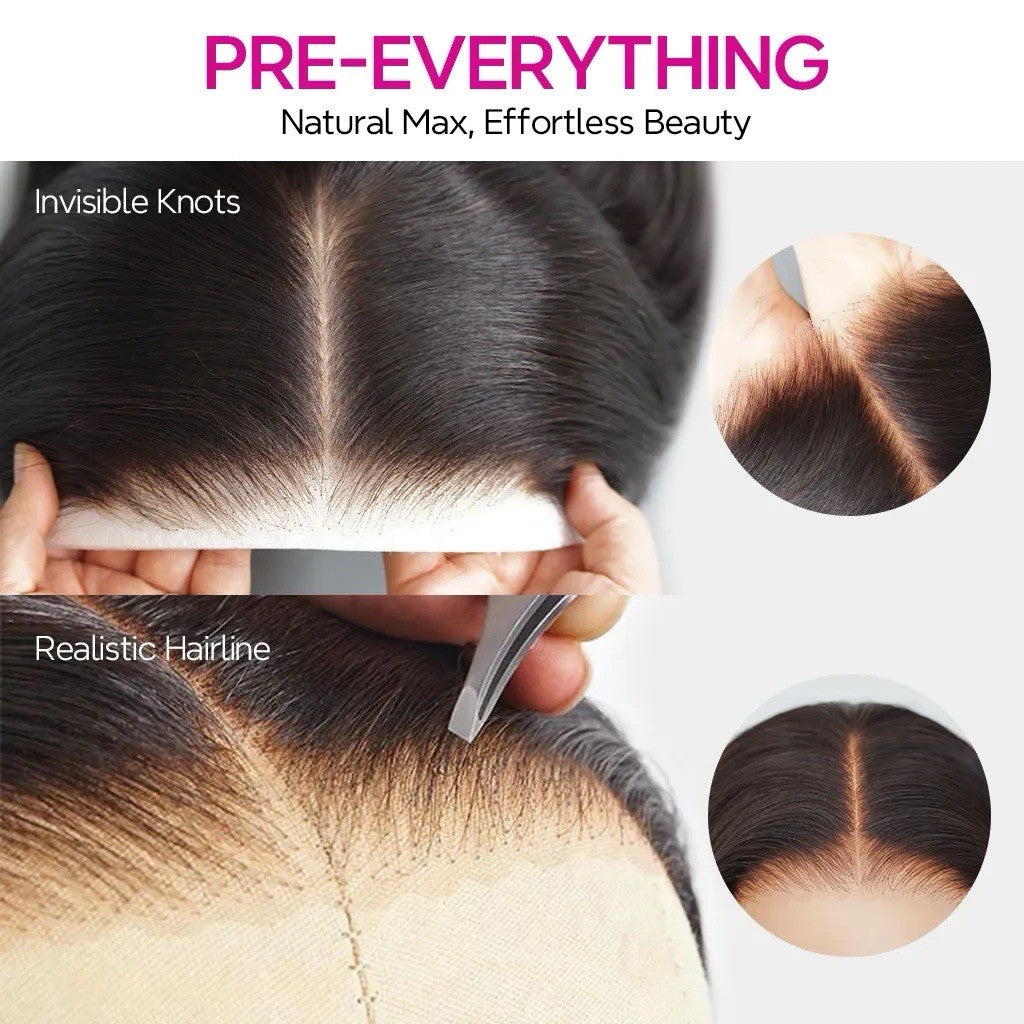 Single Donor Raw Vietnamese SDD Body Wave Glueless Lace Front Wig 100% Raw Vietnamese Hair | Full Density 13*6 Lace Front Natural Black
