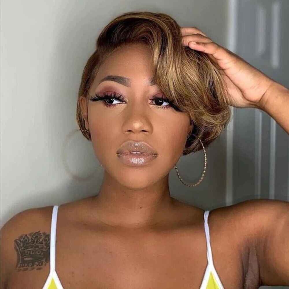 Chic Luxe Hair Glueless Wear & Go Lace Front Pixie Short Wig | 100% Human Hair