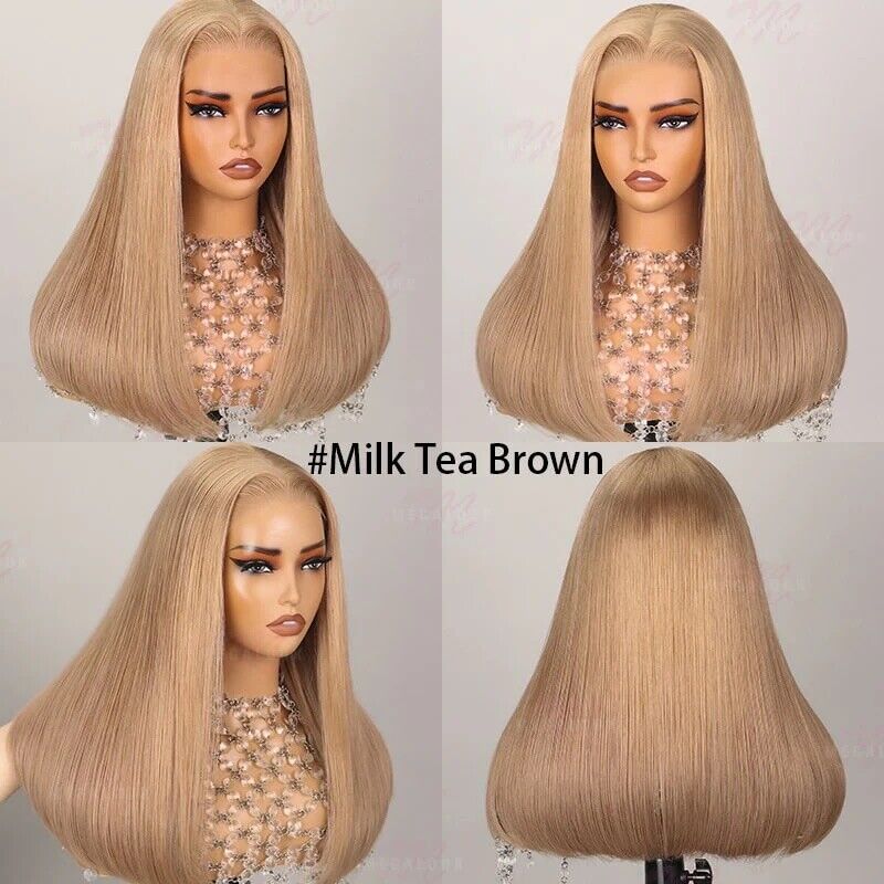 Chic Luxe Hair Glueless Lace Front Straight Wear And Go Short Wig | 100% Human Hair