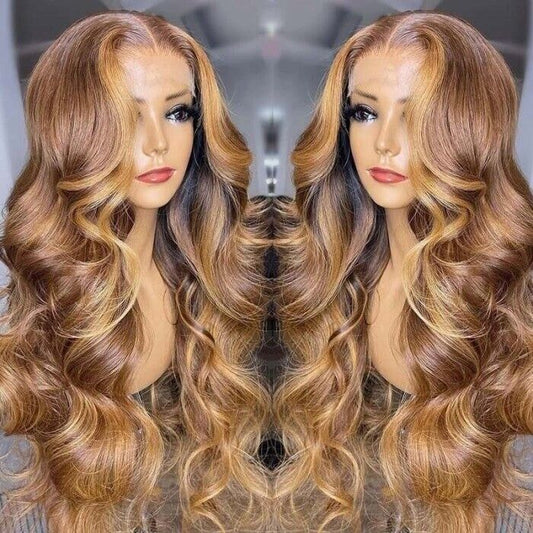 Chic Luxe Hair Glueless Wavy Full Lace Front Piano Wig | Long/Short | 100% Human Hair