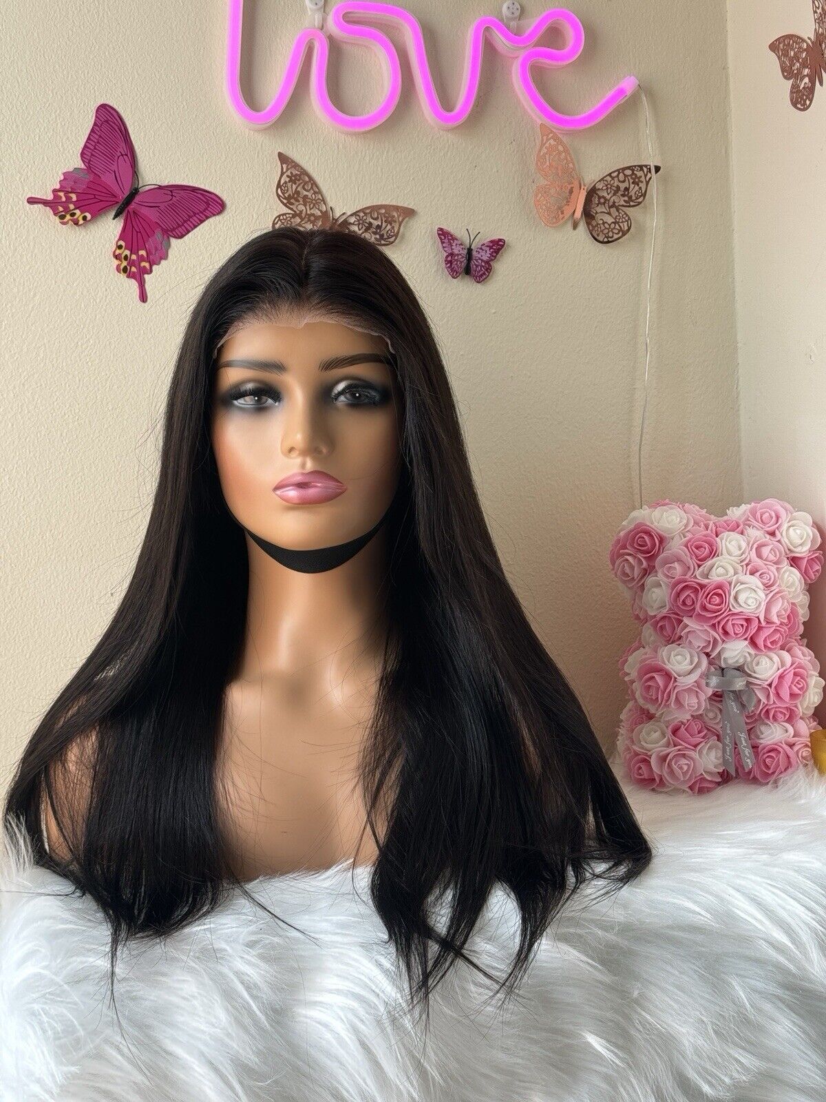 Chic Luxe Hair Ready To Wear Glueless Pre-Cut Lace Straight Wig | 100% Human Hair