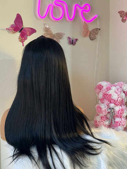 Chic Luxe Hair Ready To Wear Pre-Styled Glueless Lace Front Bone Straight Wig | 100% Human Hair