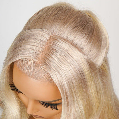 Chic Luxe Hair P18/613 Blonde Highlight Fishtail Braid Princess Haircut 13*4 Frontal Wig | 100% Human Hair