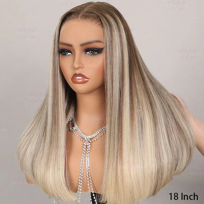 Chic Luxe Hair Glueless Lace Front Straight Wear And Go Short Wig | 100% Human Hair