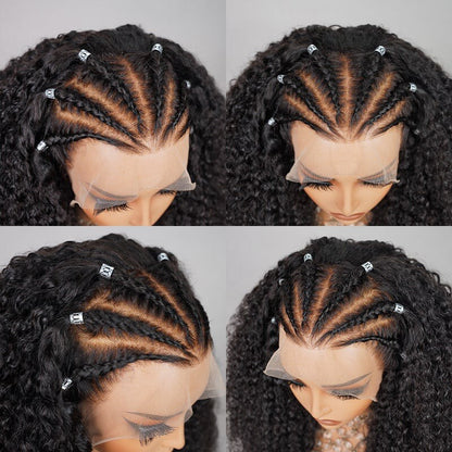 Chic Luxe Hair Glueless Pre-Styled Wear Go Lace Front Curly Wig | 100% Human Hair
