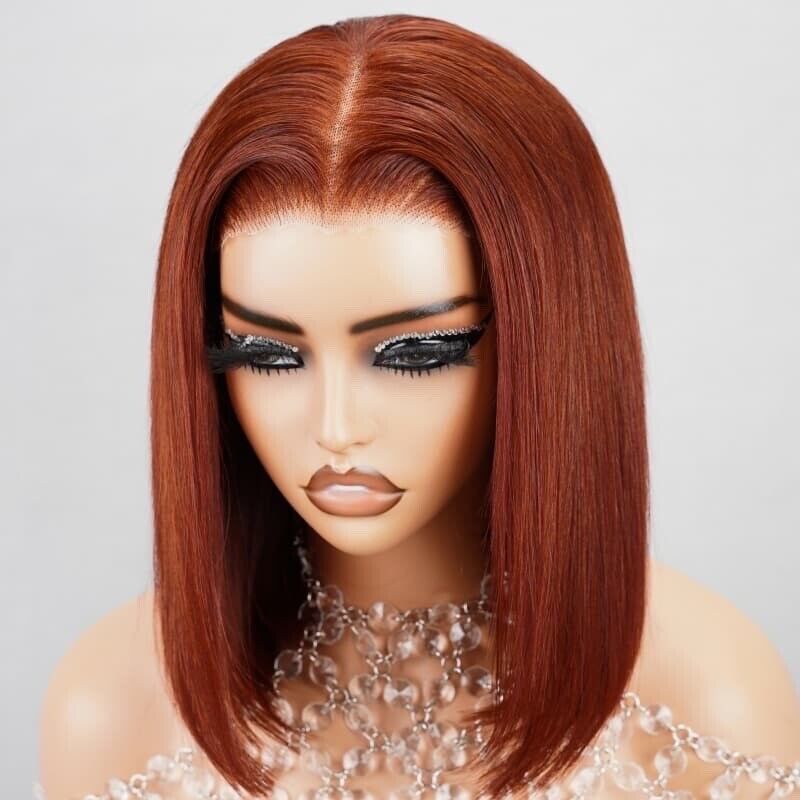 Chic Luxe Hair Glueless Wear & Go Lace Front Short Bob Wig | 100% Human Hair
