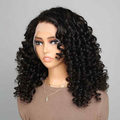 Chic Luxe Hair Glueless Funmi Spiral Curly Full Lace Front Long Wig | 100% Human Hair