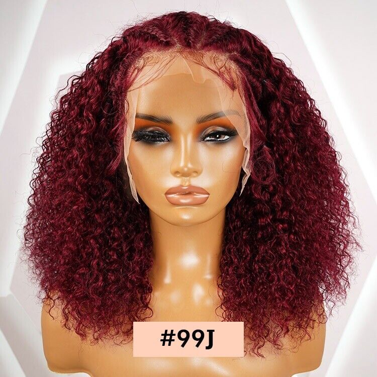 Chic Luxe Hair Glueless Braided Full Lace Front Curly Wig | Short/Long | 100% Human Hair