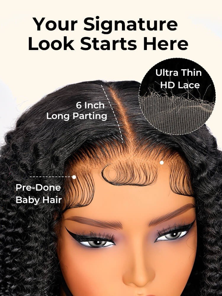 Chic Luxe Hair Super Long 50inch Signature Wand Curl 13x6 HD Lace Wig | 100% Human Hair | 250% Density