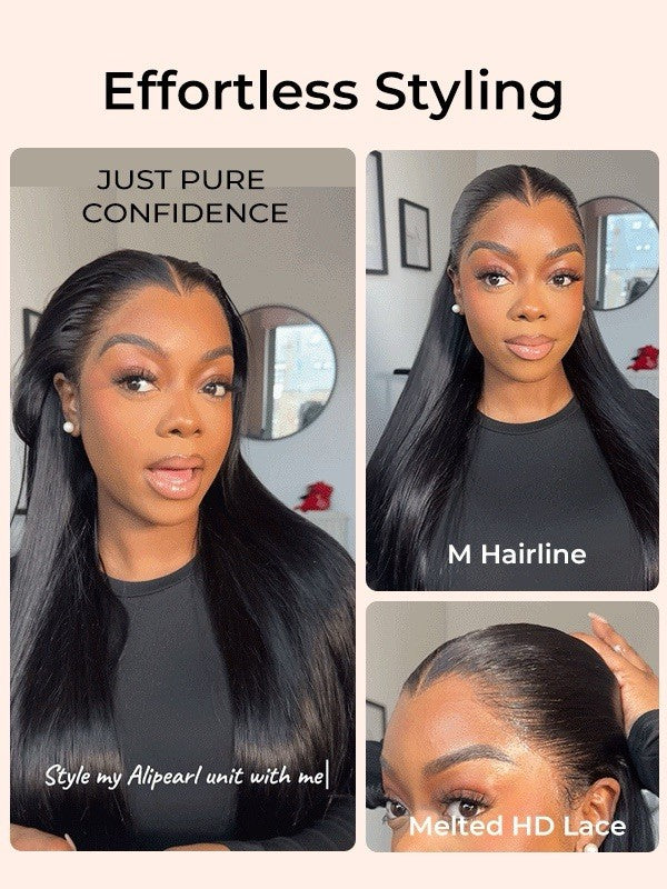 THE ALESSIA 
Widow’s Peak HD Lace Wig
