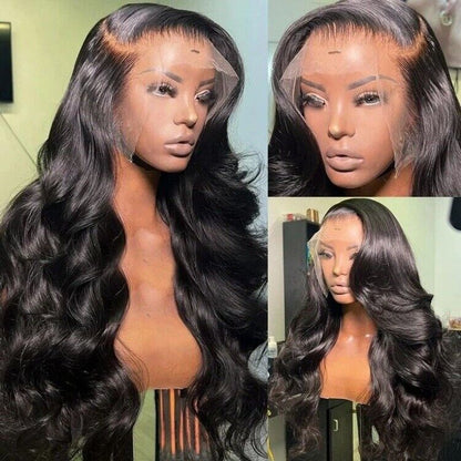 Chic Luxe Hair Transparent Lace Wig | Wavy Long | Full Lace Front | 100% Human Hair