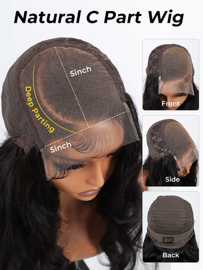 Chic Luxe Hair Glueless Side Part Wavy Hairstylist Customized Pre-Styled Ready To Wear Wig | 100% Human Hair | 250%