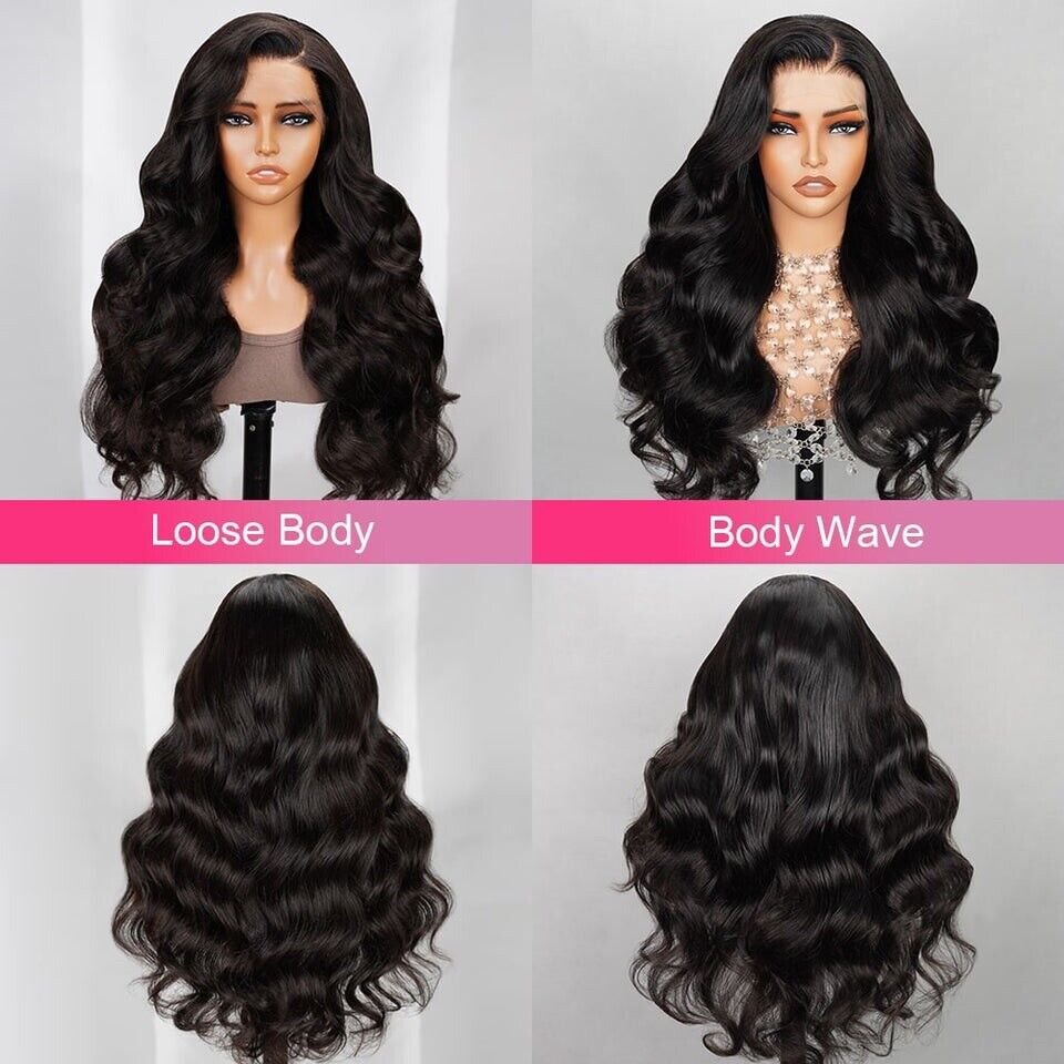Human Hair Wigs Lace Front Wigs 30inch 36inch Deal Extra Long Women Wigs Wavy