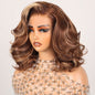 Chic Luxe Hair Full Wavy Glueless Wear Go Lace Front Short Bob Wig | 100% Human Hair