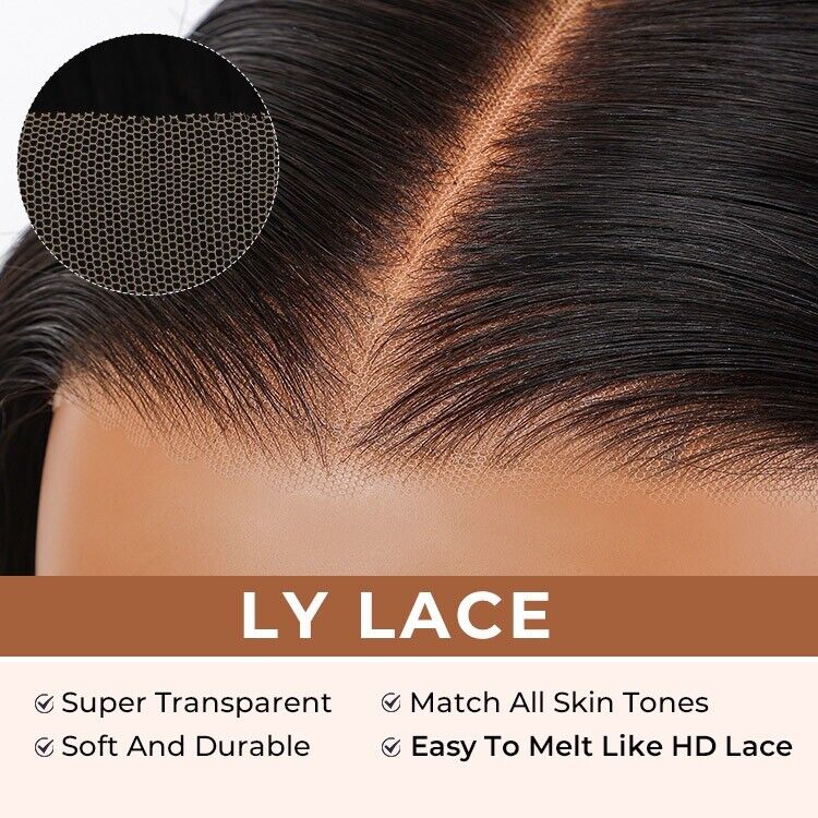 Human Hair Wigs Glueless Ready To Wear Natural Fluffy Curly Lace Front Women