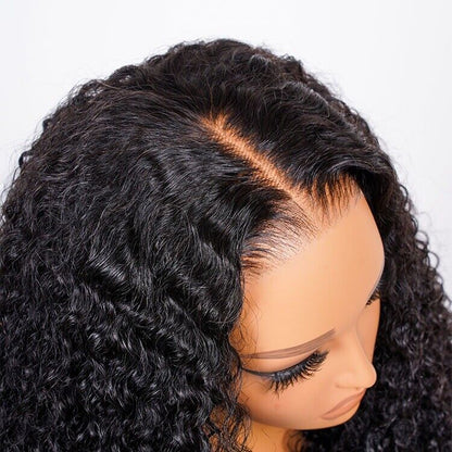 Human Hair Wigs Glueless Ready To Wear Lace Front Curly Full Density Women