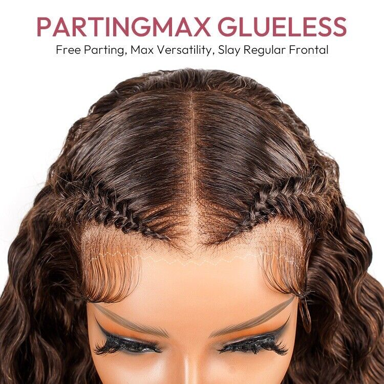 Chic Luxe Hair Pre-Styled Wavy Wig | 13x4 Lace Front | Glueless | 100% Human Hair