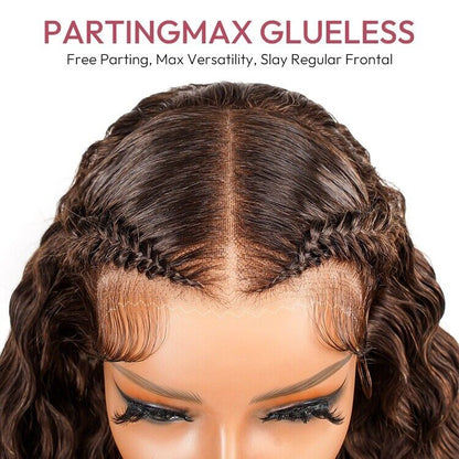 Chic Luxe Hair Pre-Styled Wavy Wig | 13x4 Lace Front | Glueless | 100% Human Hair